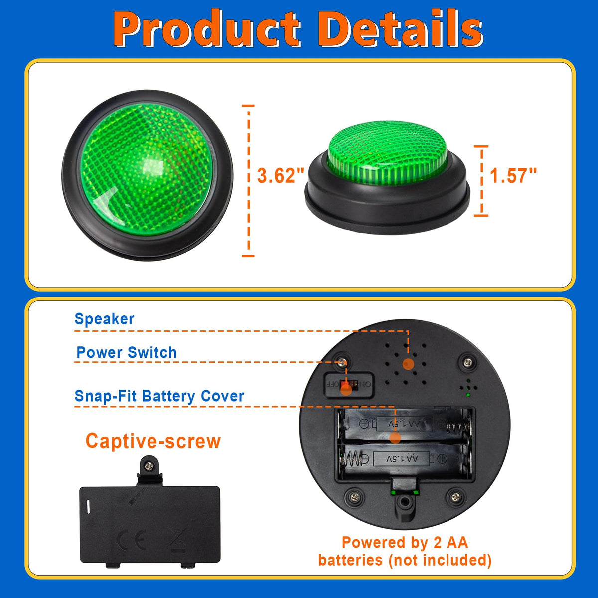 ALS AILISUO green glow buzzer boosts classroom participation