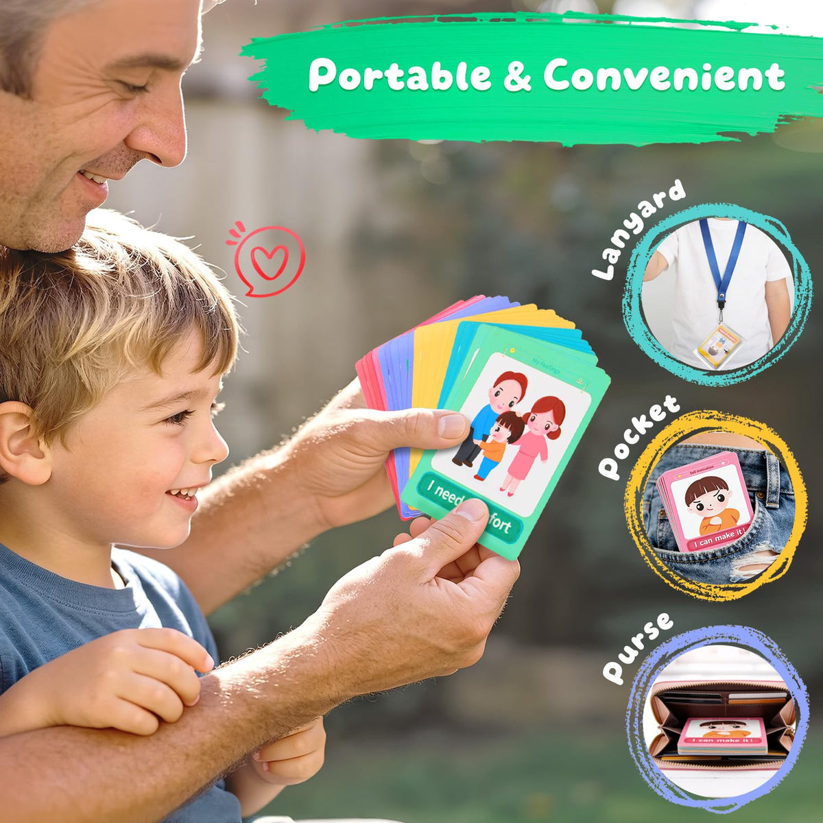 ALSOLIFE sensory needs card supports calm communication in noisy environments.