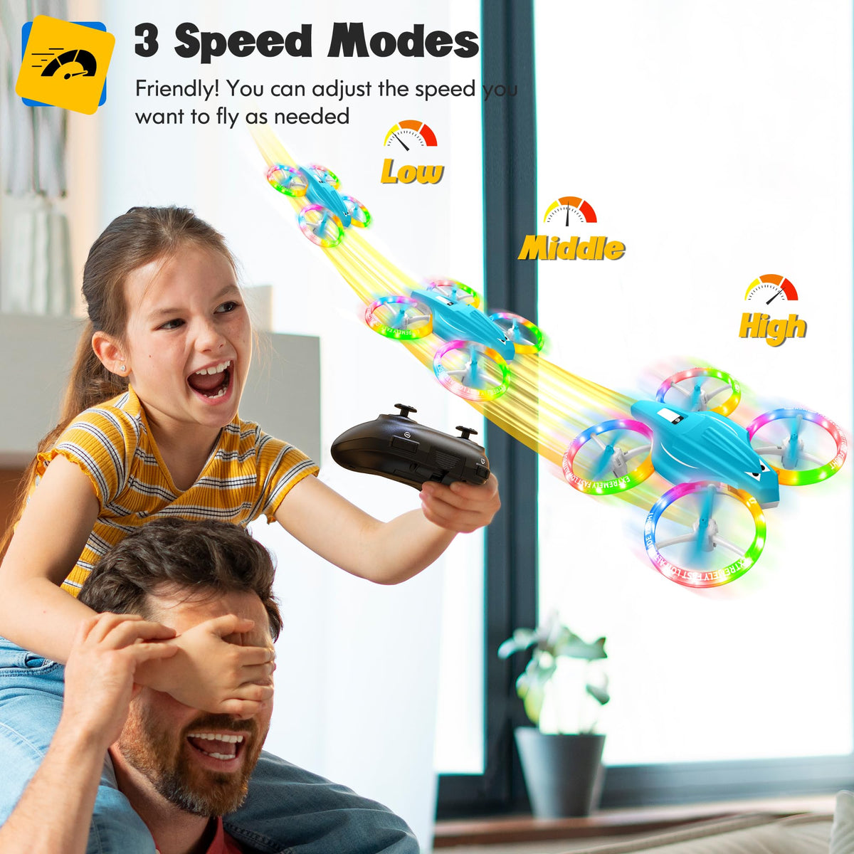 ALTITACO Kids Drone one-click takeoff/landing simplifies launches