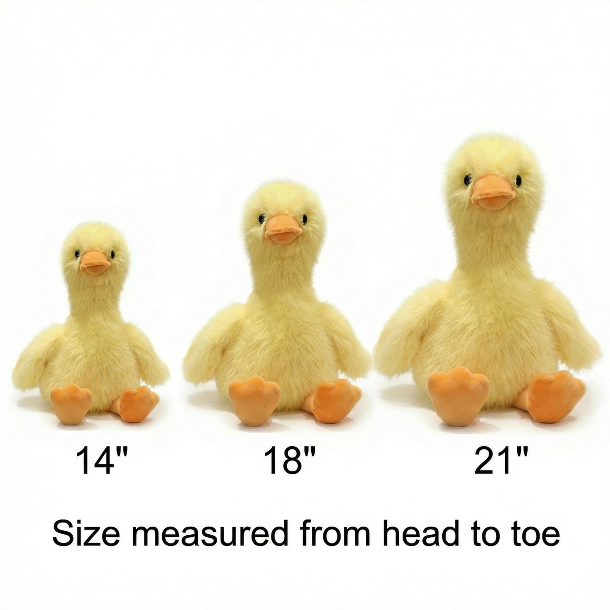 Alwoligag plush duck 21-inch jumbo cuddle doubles as decor
