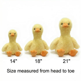 Alwoligag plush duck 21-inch jumbo cuddle doubles as decor