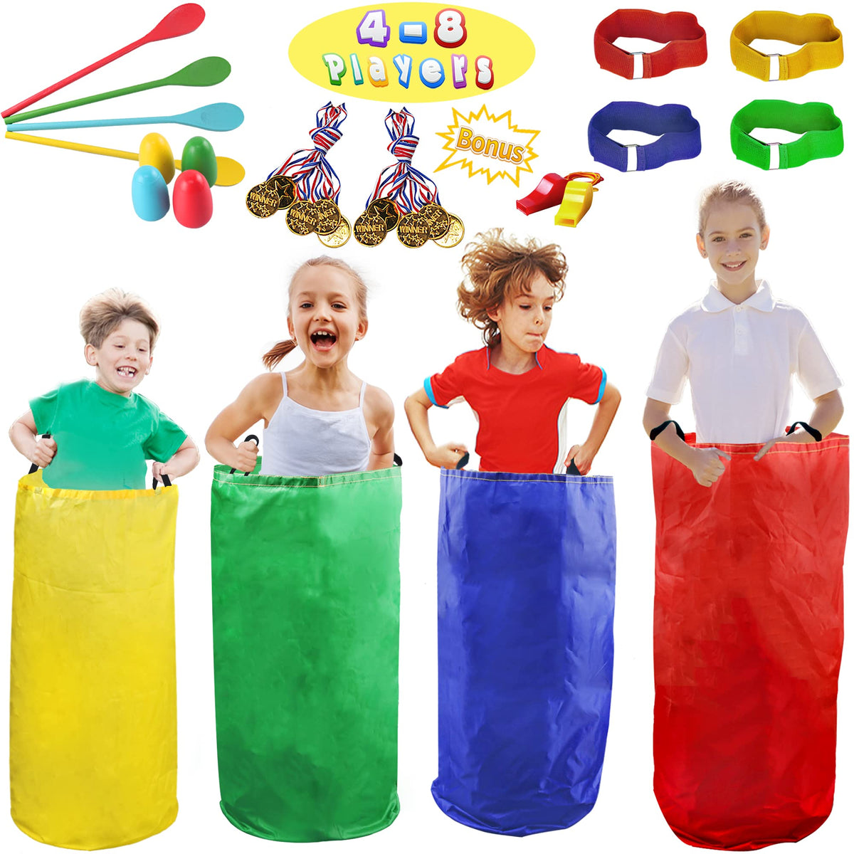 Alytree potato sack race bag in durable oxford fabric for outdoor play