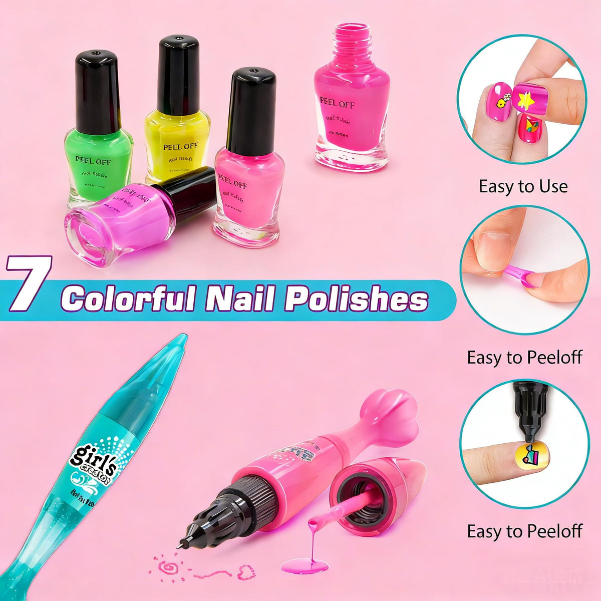 Amagoing compact nail dryer speeds quick-dry nails during playtime