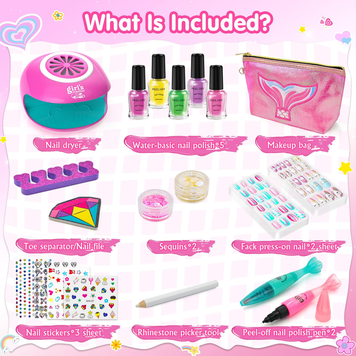 Amagoing 2-in-1 nail art pens offering painting and dotting