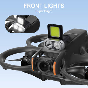 Amanely Strobe Light provides high visibility to prevent collisions during night flights.