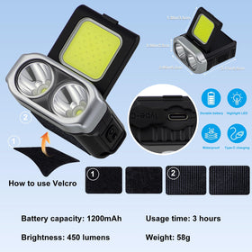 Amanely LED brightness adjustment allows quick tuning of illumination intensity.