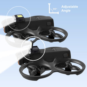 Amanely light is lightweight and aerodynamically designed to preserve flight performance.