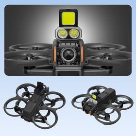 A secure Velcro mounting enables quick tool-free installation on the Avata.