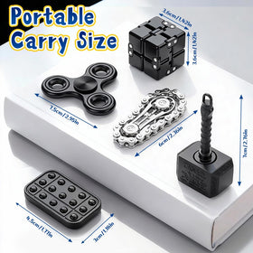Amarlozn fidget chain spins with a soothing bicycle-chain sound.
