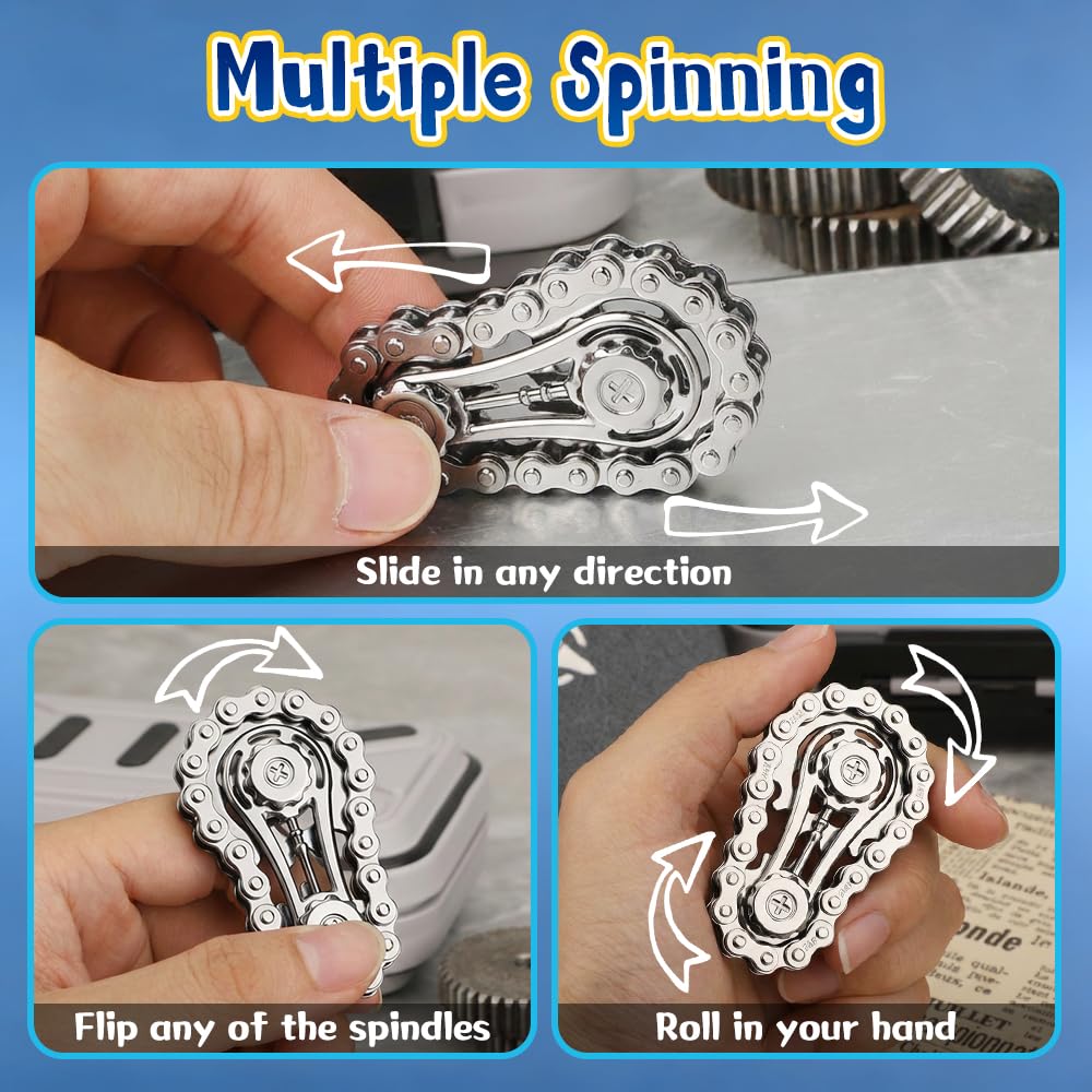 Amarlozn fidget slider magnets create a crinkly, engaging rattle.