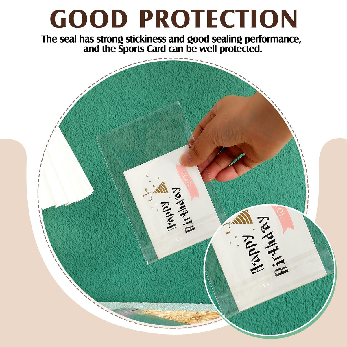 AmazingSpark durable card sleeves provide long-term storage and card protection