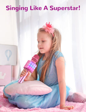 Amazmic toy microphone makes a great gift for kids' birthdays.