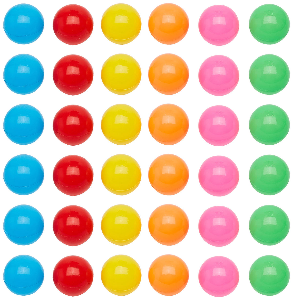 Amazon Basics 1000-pack colorful balls for ball pits, playhouses, and bounce houses