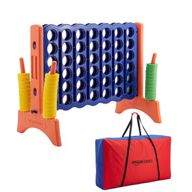 Amazon Basics Junior giant 4-to-score frame highlights durable, kid-friendly design for backyard fun