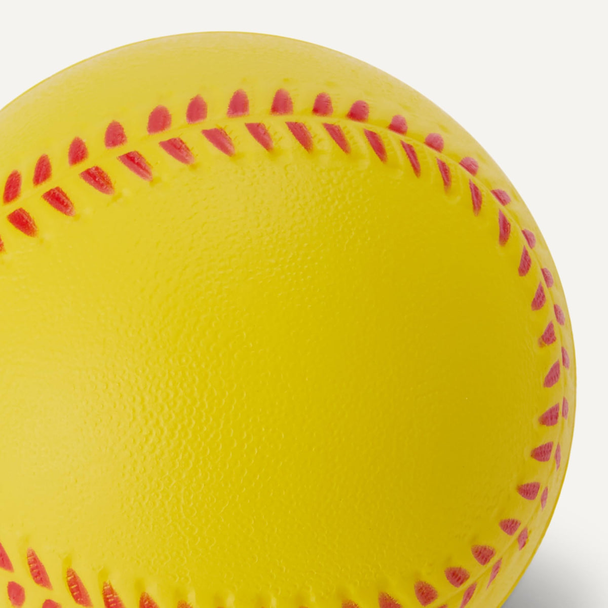Mesh storage bag with Amazon Basics foam baseballs ready to grab