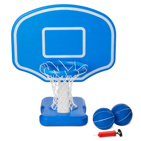 Amazon Basics pool basketball hoop backboard for durable poolside fun.