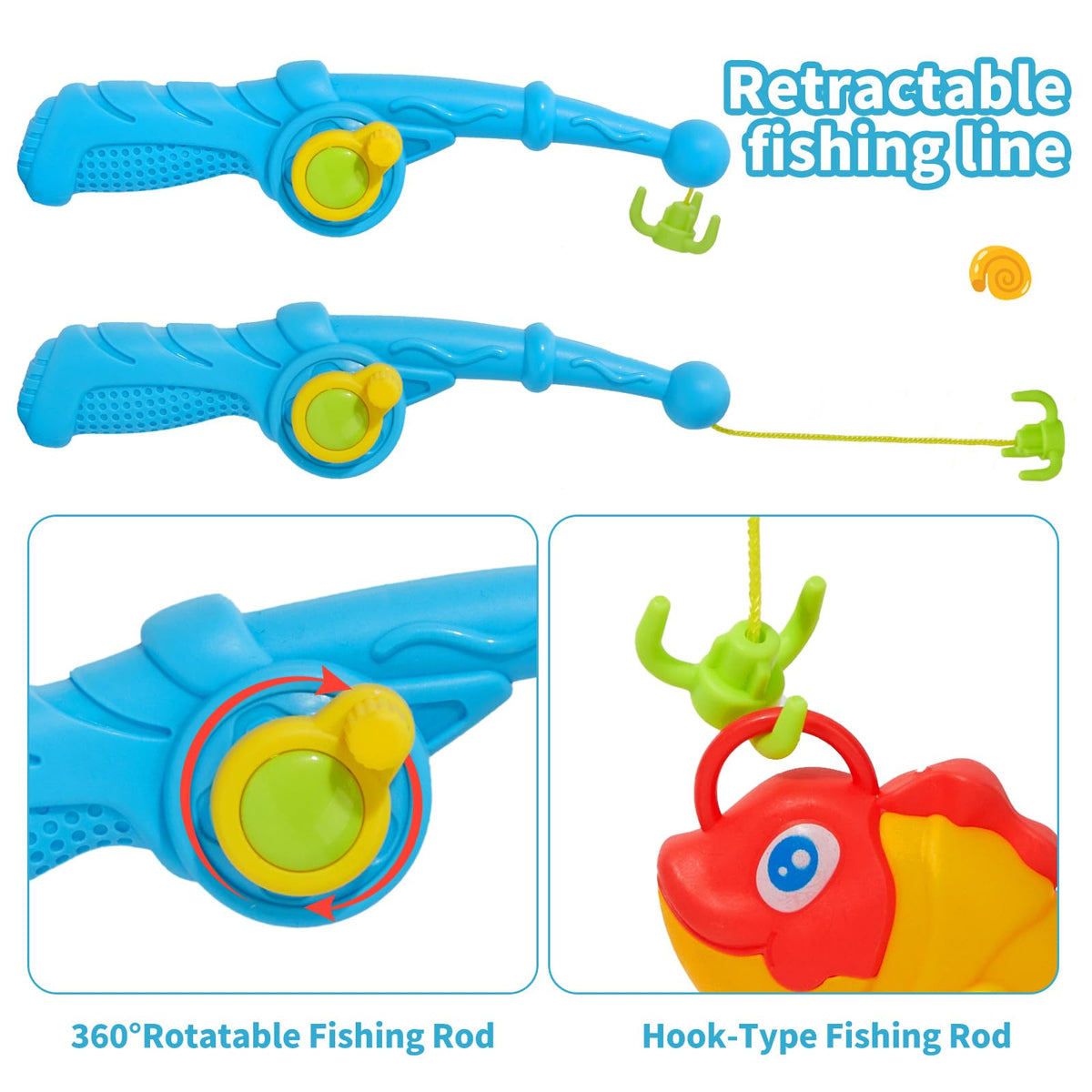 AMCHSURI mold-free ABS materials ensure durable, skin-friendly bath toys