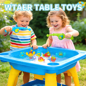 AMCHSURI two nets and bright sea creatures for bath time pretend play