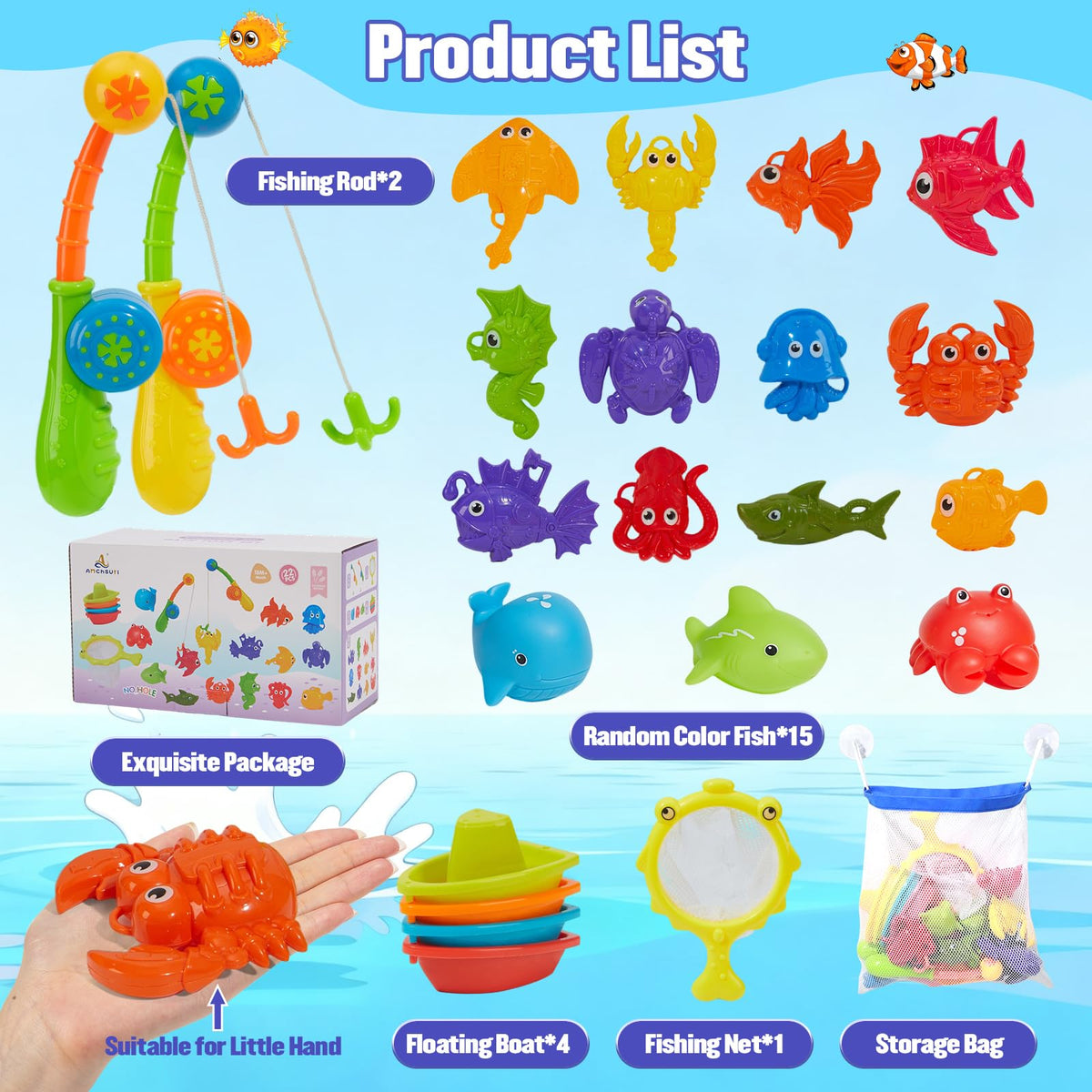 AMCHSURI toys are mold-free and smooth-edged for safe toddler play.