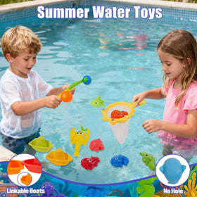 AMCHSURI soft no-hole toys prevent water trapping for easier drying.