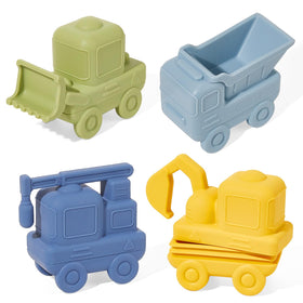AMCHSURI truck bath toy with dump truck focus promotes imaginative play and easy cleanup.
