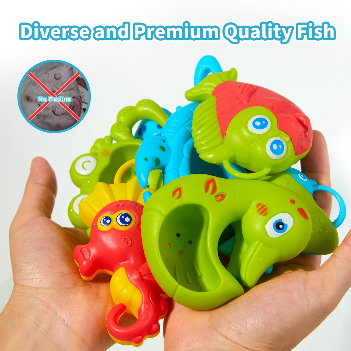 AMCHSURI versatile bath toys suitable for tub, water table, or outdoor play