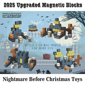 amdohai magnetic blocks bats visual focus for dynamic building and cooperative play