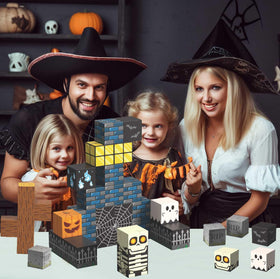 amdohai magnetic blocks cemetery party visual focus for storytelling and sequencing adventures