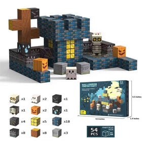 amdohai magnetic blocks treasure chest visual focus for imaginative treasure hunts