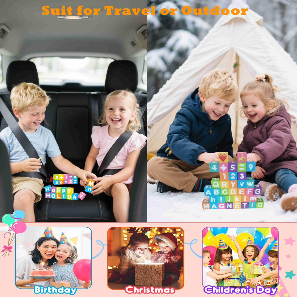 amdohai magnetic kit is travel-friendly for on-the-go practice
