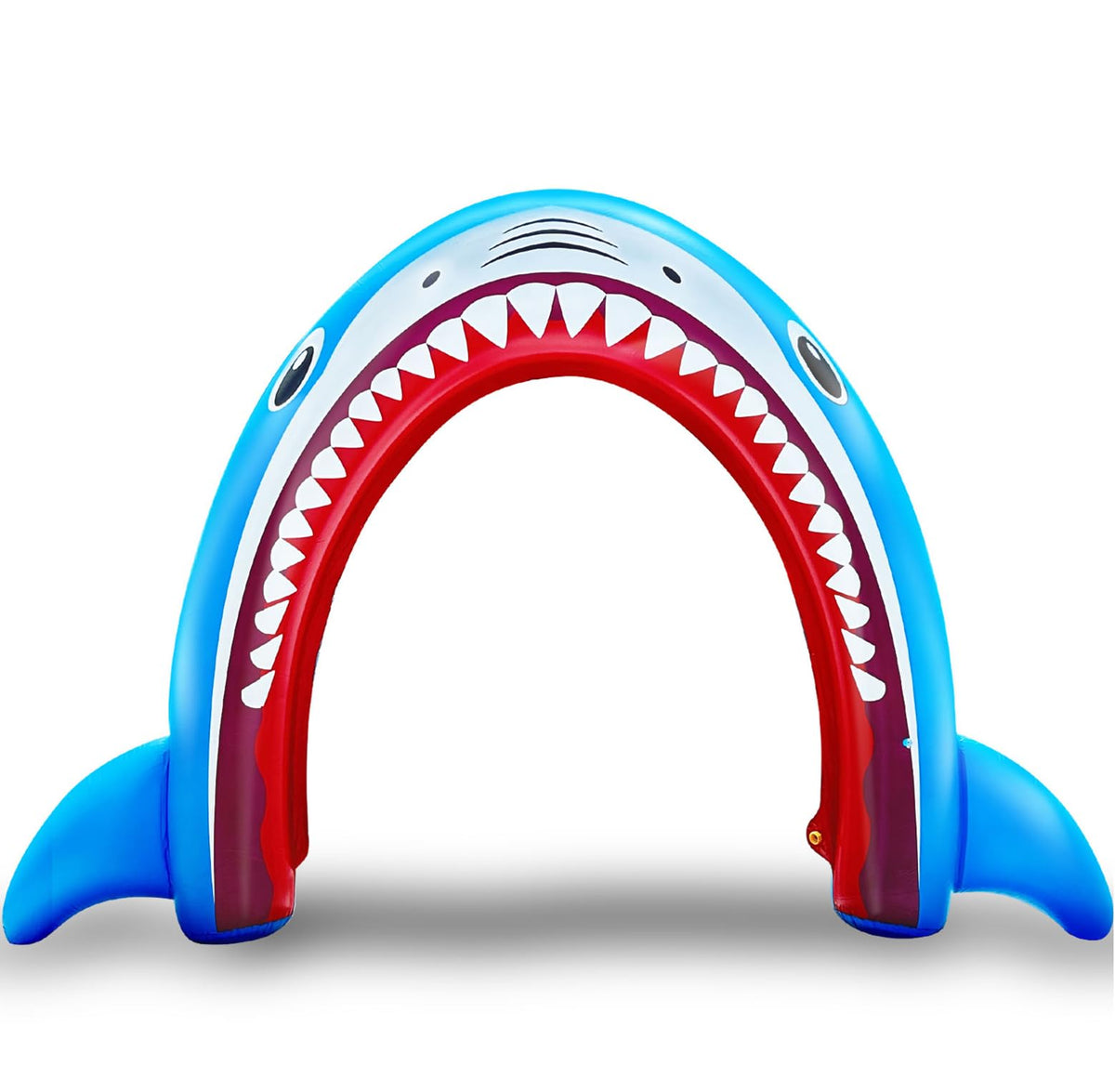 AMENON 11ft shark sprinkler front view cooling adults under sun