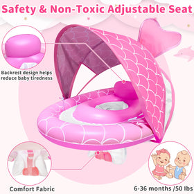 AMENON backrest feature supports comfortable lounging during water time.