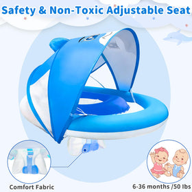 AMENON inflatable design inflates quickly and deflates compactly for easy travel