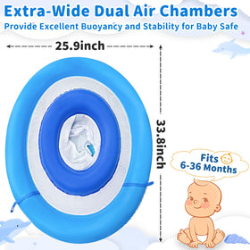 AMENON float with soft mesh seat provides gentle support for toddlers