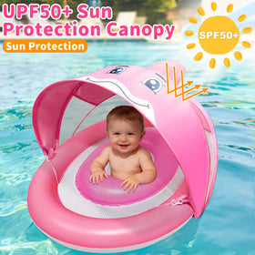 AMENON dolphin-design float ready for interactive play and discovery