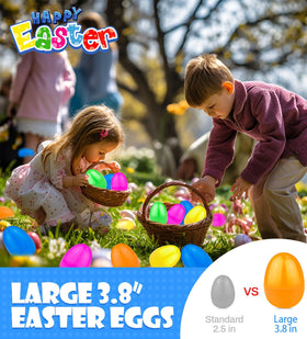 AMENON jumbo Easter egg pink brightens party decor and gifts.