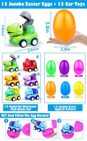 AMENON jumbo Easter egg yellow ready for baskets and festive crafts.
