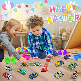AMENON eggs opened to reveal car surprises for kids