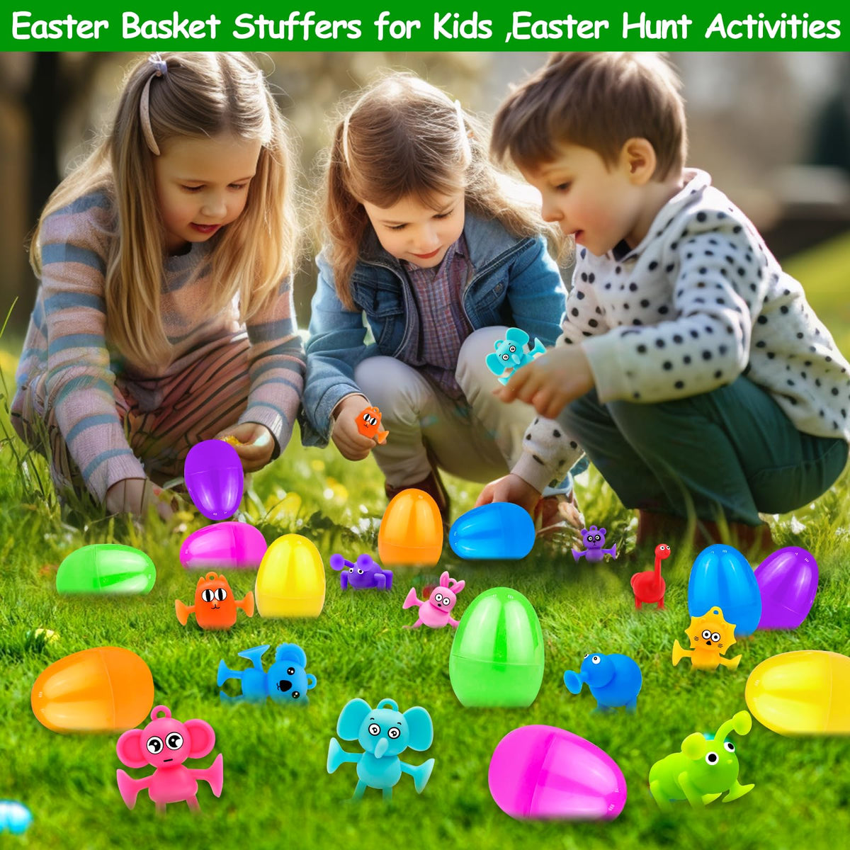 AMENON Easter party favors-ready eggs ideal for giveaways and celebrations.