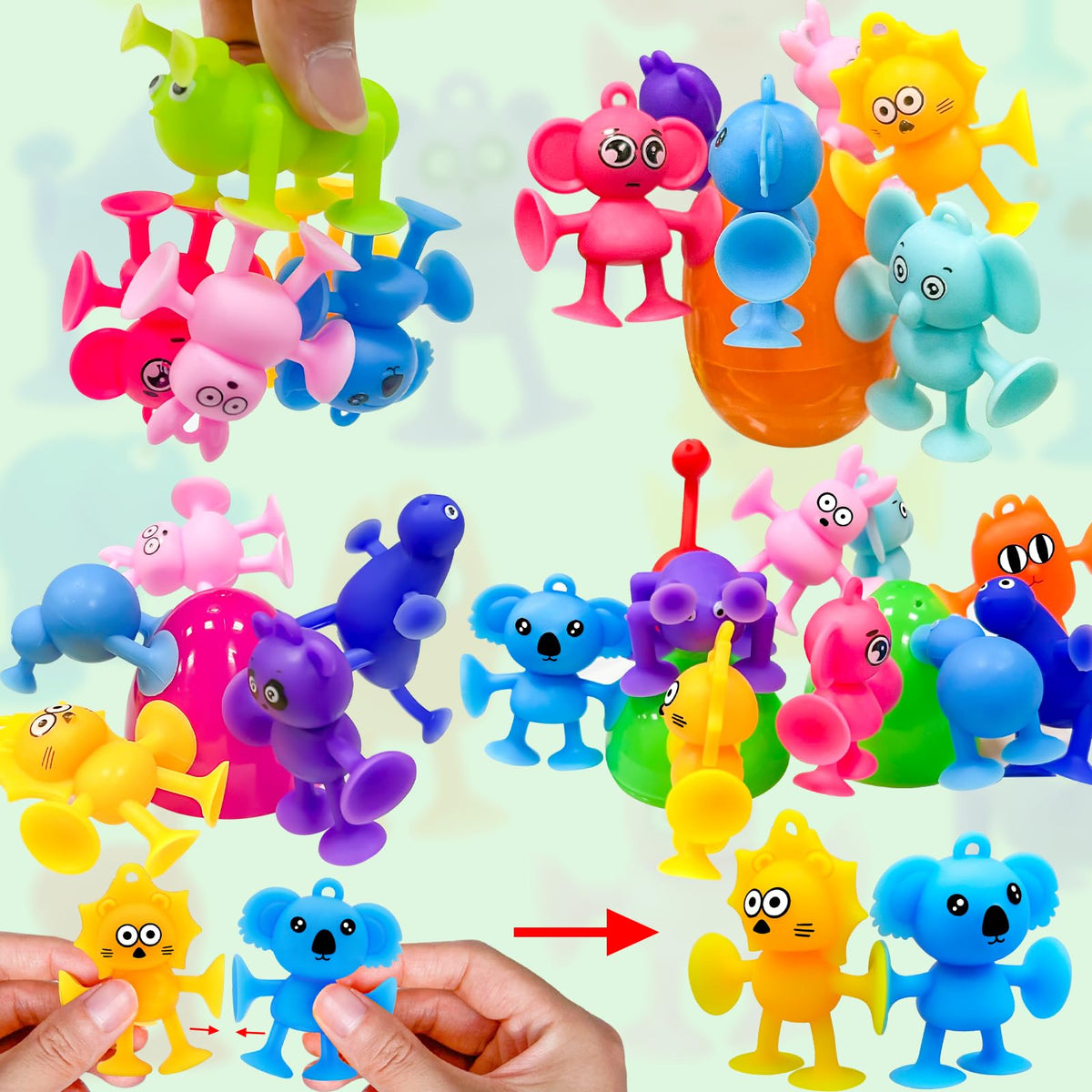 AMENON prefilled eggs deliver instant surprises for kids during hunts.