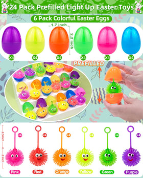 AMENON prefixed Easter eggs reveal squeezable glow ball inside