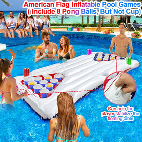 AMENON waterproof pong balls included for instant game setup