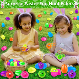 AMENON safe durable plastic eggs designed for kids 3 and up