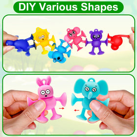AMENON silicone suction toys provide safe, engaging play on smooth surfaces.