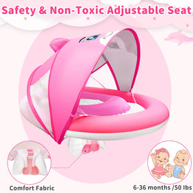 AMENON travel-friendly float inflates quickly and packs away