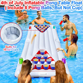 AMENON dual-function float ideal for 4th of July beach parties
