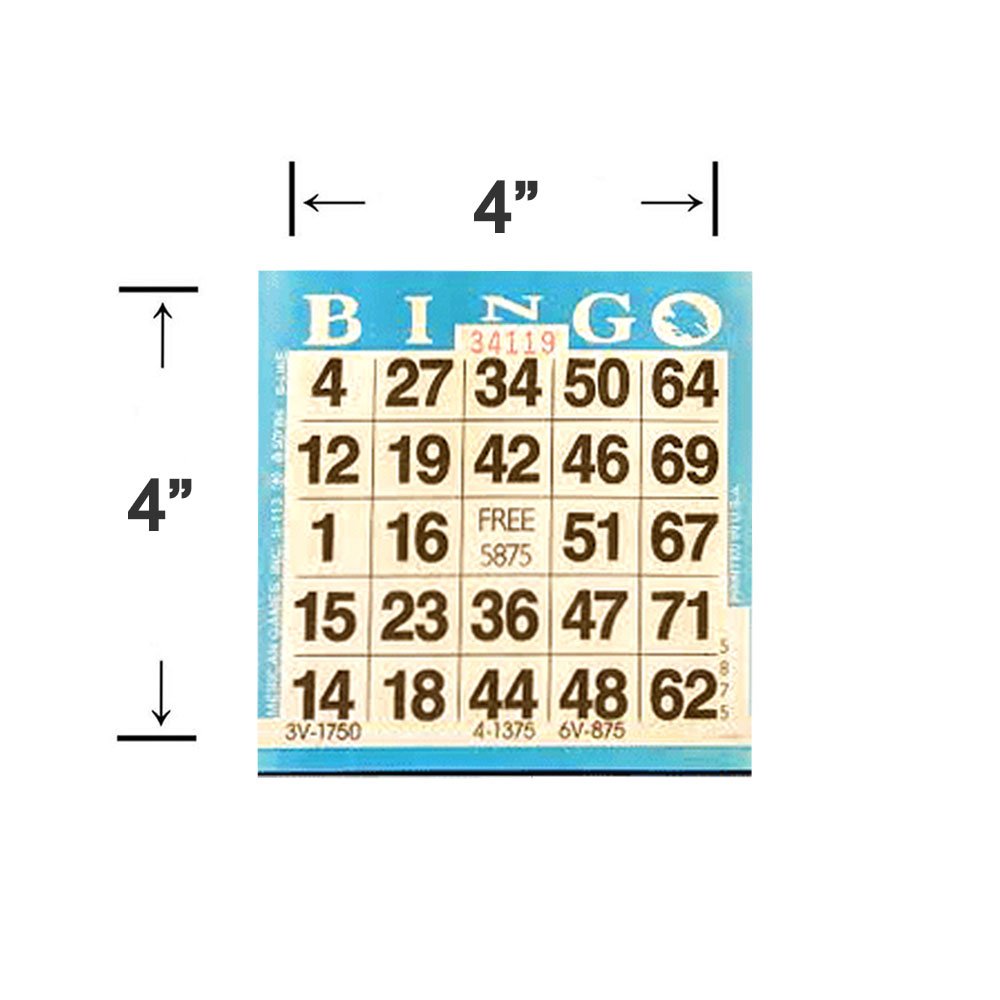 American Games disposable bingo paper enables mess-free play at parties and events