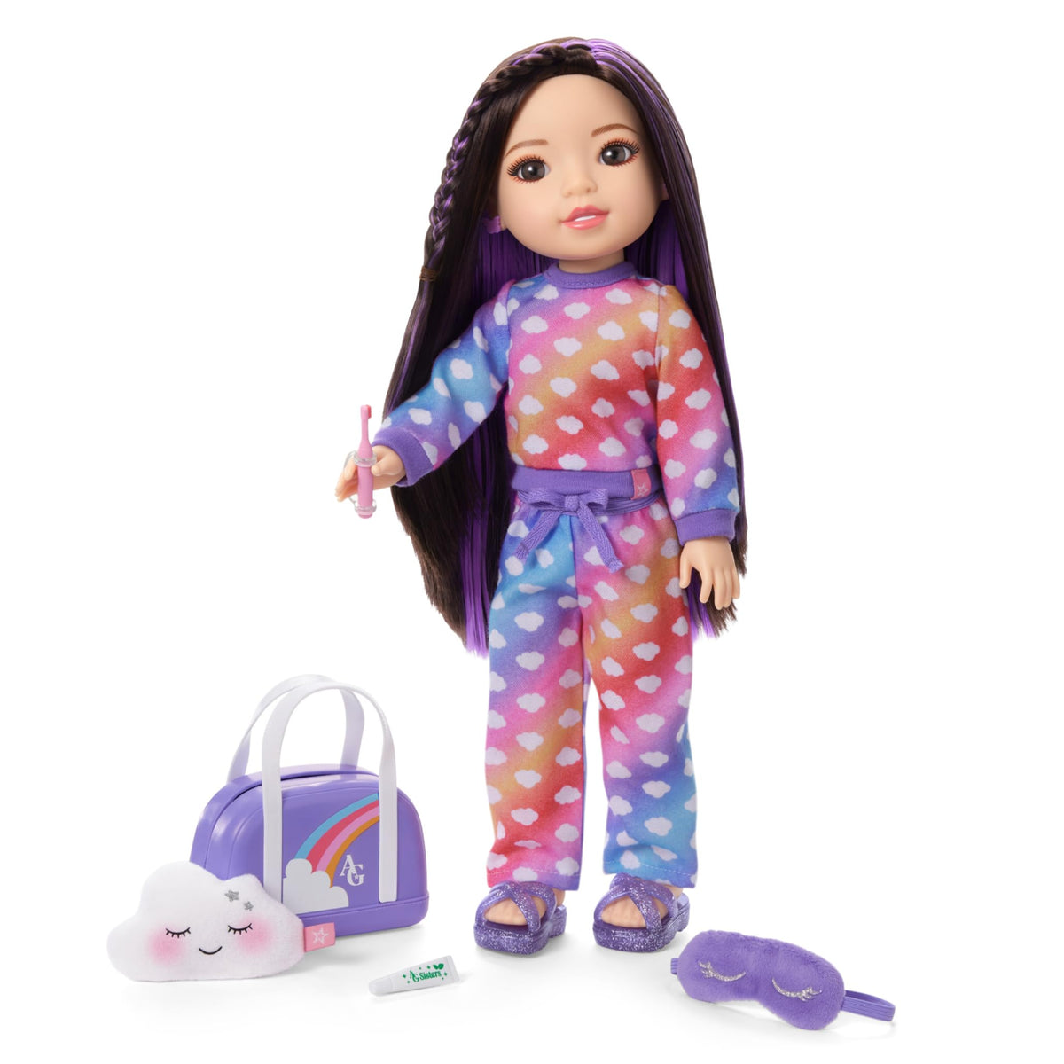American Girl AG Sisters matching PJ pants for comfortable sleepovers and lounging.