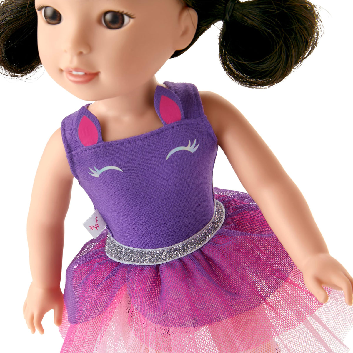 American Girl Emerson WellieWishers unicorn horn headband adds magical costume flair.