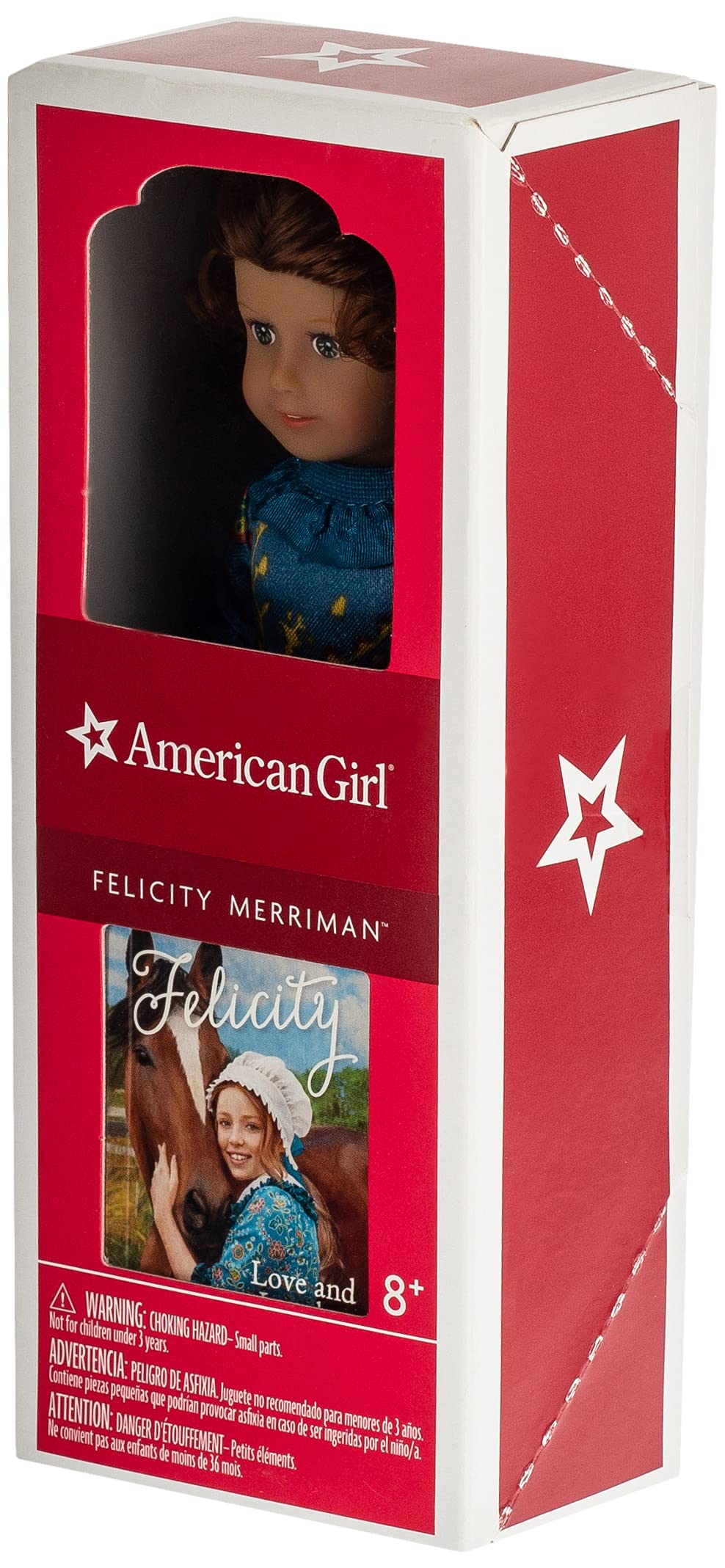 Felicity mini doll in 1770s outfit ideal for storytelling and display